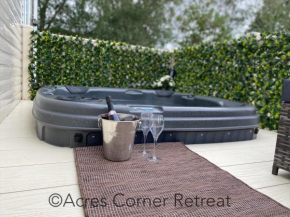 Acres Retreat Inc Hot tub at Tattershall Lakes Country Park